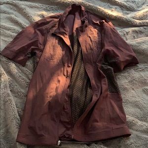 Lululemon zip up workout top